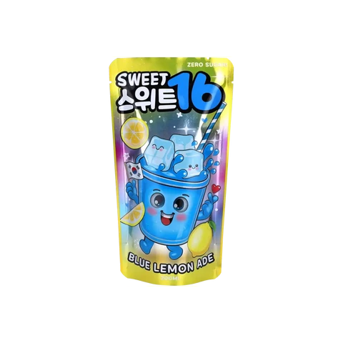 Sweet16 blauwe citroenlimonade suikervrij - 200 ml