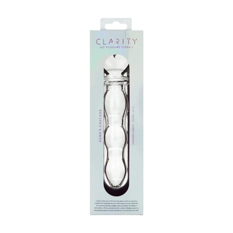 Clarity - Glass Dildo - Hera's Cascade