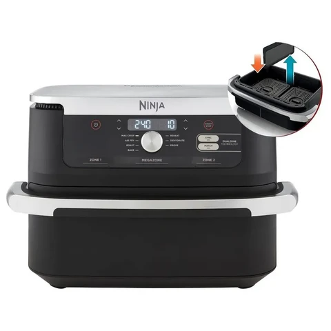 Ninja Friteuse sans huile double zone 10,4 L 2470 W noir - AF500EU 