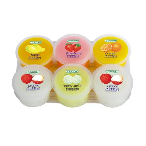 COCON Pudding Avec Nata De Coco (Assorti) 480G