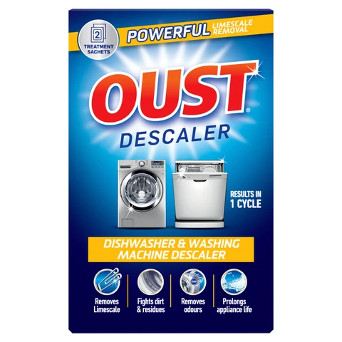 Oust Dishwasher & Washing Machine Descaler 150g