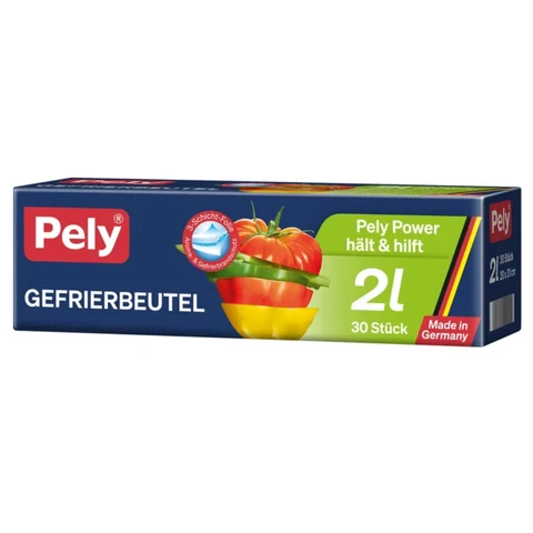 Pely Gefrierbeutel 2l  30 Bt