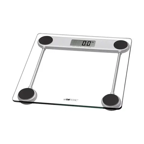 Clatronic PW 3368 - Pèse-personne - 150 kg, écran LCD, arrêt automatique