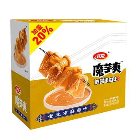 Wei Long Konjac Snack - Sesame Paste 360g（18gX20）