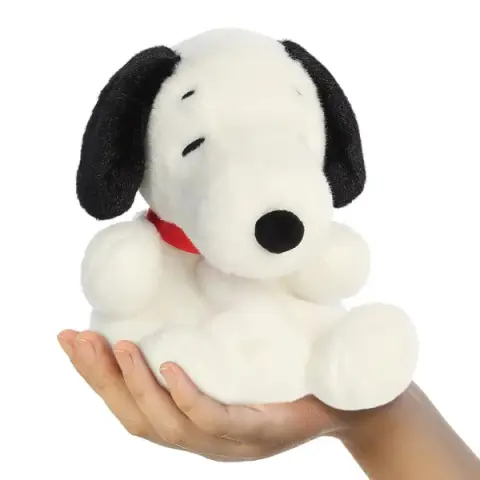 Aurora Palm Pals Peanuts Snoopy 5 inch Soft Toy