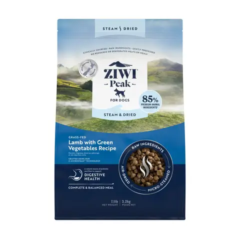 Ziwi Peak Hundefutter gedämpft und getrocknetes Lamm 3,2 kg