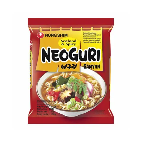Nongshim Neoguri Ramyun (Hot) 120g 农心杂锦汤面(辣)120g