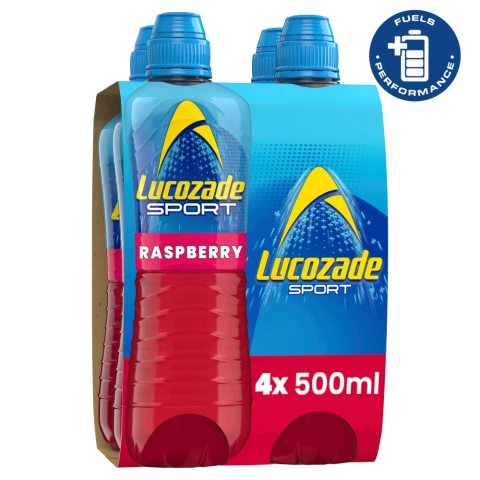 Lucozade Sport Raspberry 4x500ml