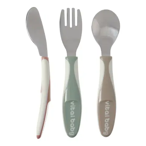 Vital Baby Nourish Big Kid Cutlery 12+ Months 3 Pack 