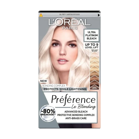 L'Oreal Paris Preference 8L Extreme Platinum Permanent Hair Dye 1 Pack