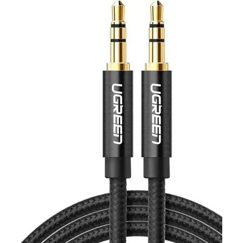 Ugreen audio cable 2 x mini jack 3.5mm 2m black (50363 AV112)