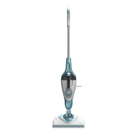 BLACK + DECKER BHSM1610DSM-GB 2-in-1 Steam Mop - White & Blue