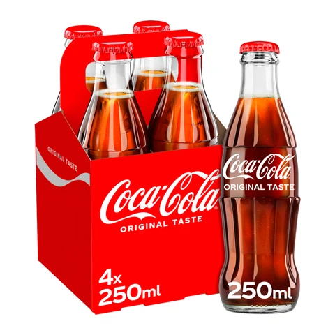 Coca-Cola Classic 4 x 250ml