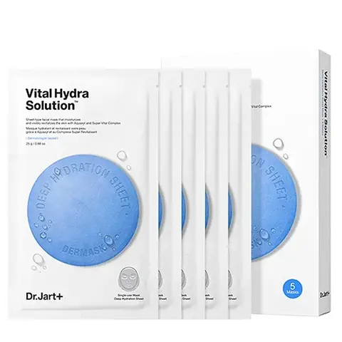 Dr.Jart+ Dermask Water Jet Vital Hydra Solution - 5 masques en tissu