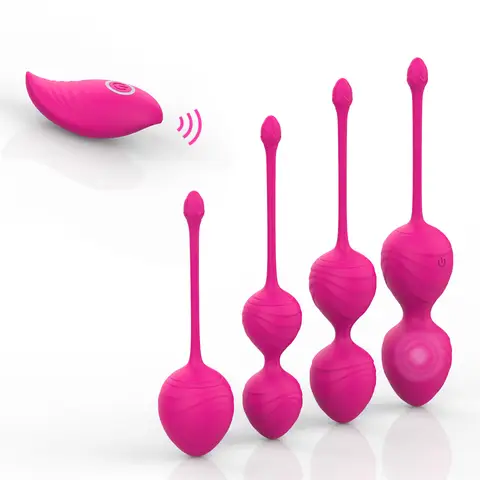 Moistor Smart Kegel Ball Set – Vibrationstraining mit 10 Frequenzen, IP65 wasserdicht, 4-stufiges progressives System, Limited Edition Pink, YAI66W-030B