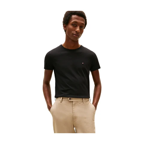 Tommy Hilfiger T-shirt slim stretch noir - Taille XXXL