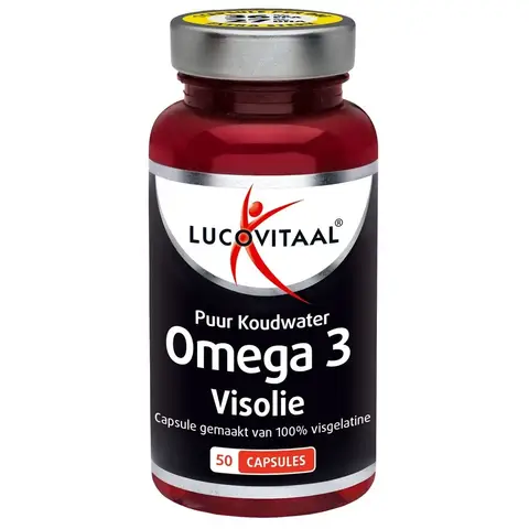 Lucovitaal Puur Omega 3 Koudwater Visolie 50 capsules