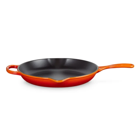 LE CREUSET Gusseisen-Bratpfanne, emailliert, 30 cm, Flamme