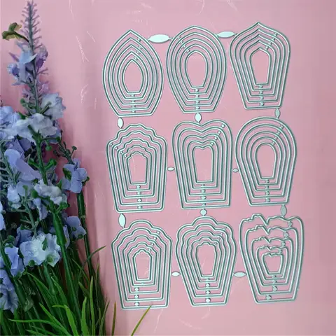 Cutting Dies Metal Stencil Template Mould for Album Scrapbooking Paper Card DIY Art Craft Decor