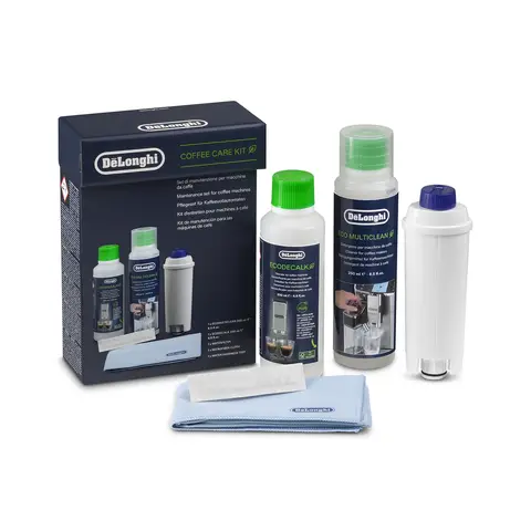 Coffee Care Kit – Onderhoudsset met waterfilter, EcoDecalk, Eco MultiClean, microvezeldoekje & waterhardheidstest