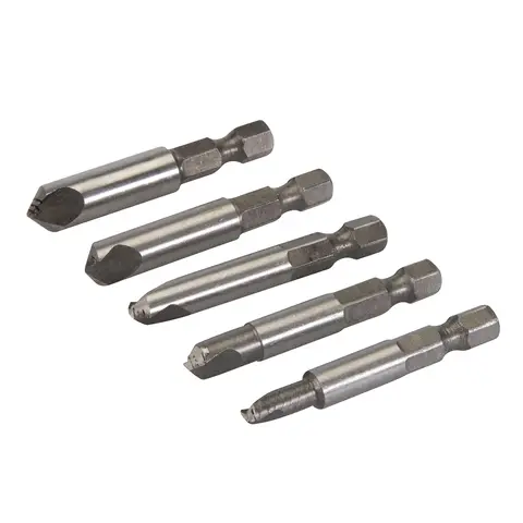 Silverline Damaged Screw Remover Set 5pce