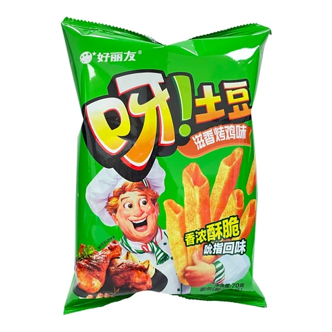 Orion Kartoffelchips mit gebratenem Hühnchengeschmack 70g