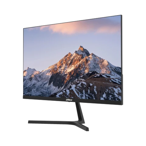 Dahua 27" FHD 100Hz LED Monitor (IPS), Large Business Monitor, 1920×1080, 100Hz, IPS Panel, 5ms, Built-in Speaker, Larger Viewing Area, HDMI & VGA, For Office / Control Room / CCTV