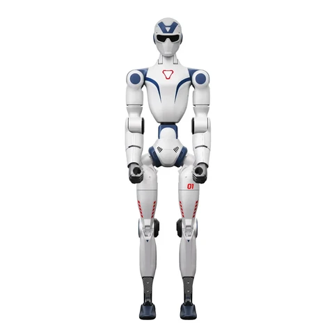 Auf Lager, Lieferung am nächsten Tag | 249,5 € Gutschrift bei Bestellung | Unitree R1 Air Humanoider Roboter, Embodiment Intelligence, Monokamera, 20 Freiheitsgrade, Intelligente Interaktion mit integriertem KI-Sprachmodell, Blau-Weiß
