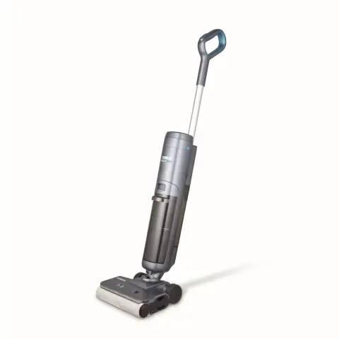 Tower T547003 Aquajet Pro Cordless Wet & Dry Hardfloor Cleaner with One Touch Controls, LED Display Panel, 650ml Clean Water Tank, 550ml Dirty Water Tank, 22.2V, Titanium