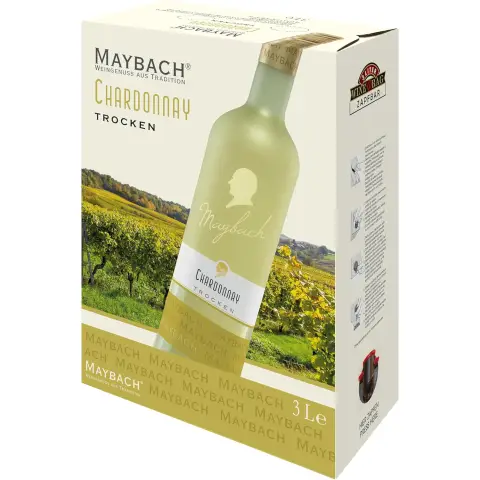 MAYBACH Chardonnay Weißwein trocken, 3L