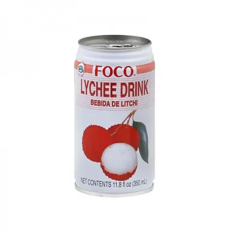 FOCO Lychee Juice 350ml [Incl. €0.15 deposit]