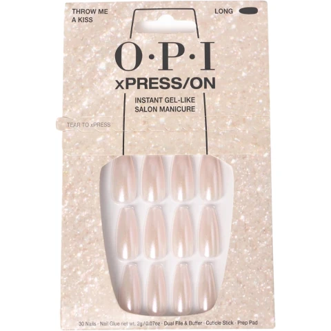OPI Xpress/On Nail Art 30 pieces - Throw Me a Kiss
