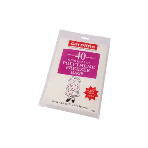 7x9" Freezer Bag (18 x 23cm)