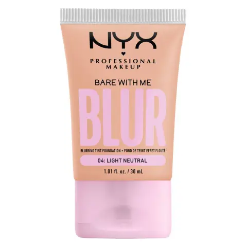 NYX Professional Makeup Bare With Me Blur Tint Foundation 04 Light Neutral
