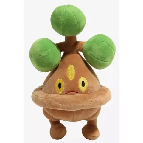 Pokémon Bonsly pluche speelgoed - 20 cm, scharlaken & violet