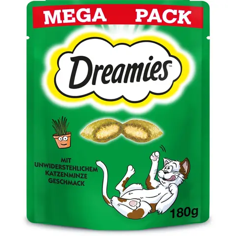 Dreamies Mega-Pack Katzenminze 1 x 180 g