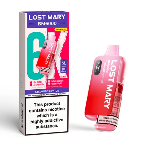 Lost Mary Bm6000 Refil Kit Strawberry Ice