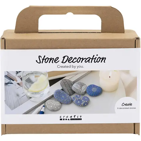 Creativ Craft Kits Mini Stone Decoration Kit - Blue