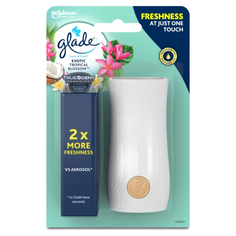 Glade Touch and Fresh Holder & Refill Tropical Blossom 10ml