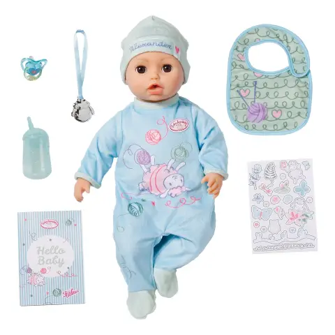 Baby Annabell Active Alexander 43cm Doll