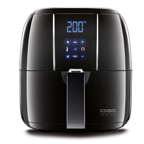 CASO AF 200 Heißluftfritteuse, 3 l Fassungsvermögen, schwarz – 1 Stück