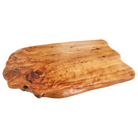 Maison by Premier Cedarwood Chopping & Serving Board With Irregular Edges, Wooden Chopping Board, Smooth Grain Prep Board