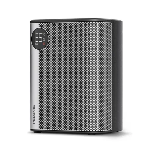 PELONIS 2000W Keramik-Heizlüfter - 5 Modi, energiesparend mit ECO-Modus, Thermostat, 24-Stunden-Timer, Überhitzungs- und Kippschutz, tragbar.