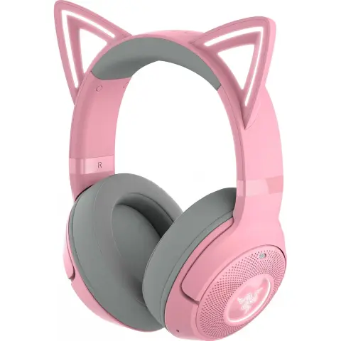 Razer Kraken Kitty V3 X Quartz - Wired Kitty Headset for Gaming