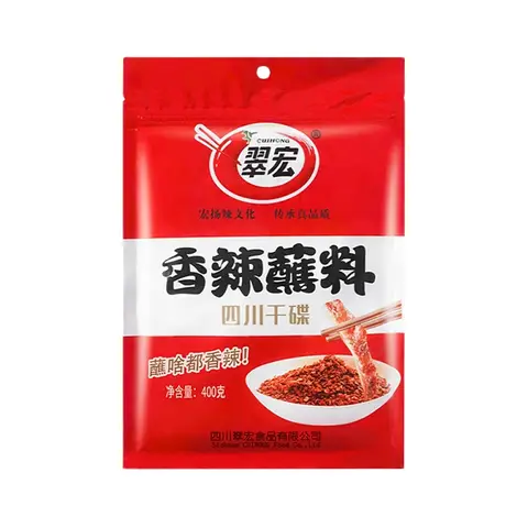 CUIHONG Assaisonnement épicé pour fondue du Sichuan 400 g