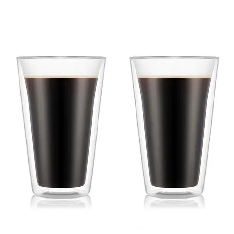 Bodum CANTEEN - Set of 2 Glasses 0.4L - Double Wall - Large