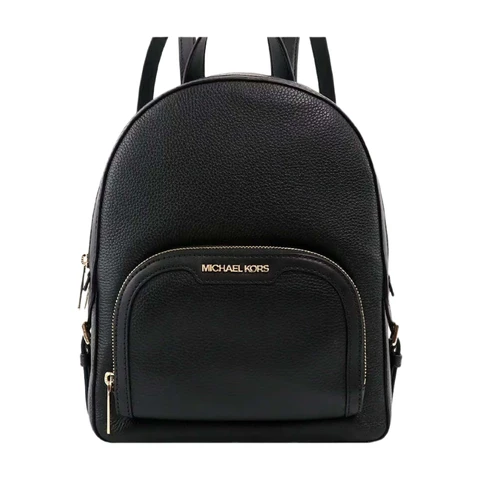 MICHAEL KORS JAYCEE Sac à dos en cuir grainé Moyen - Noir