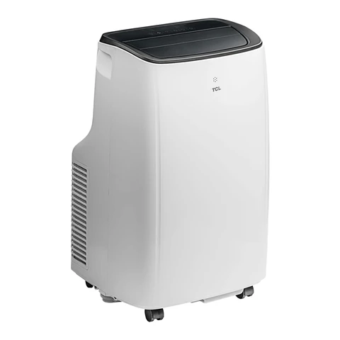 TCL 3-in-1 Portable Air Conditioner, 9000BTU, Zipper Window Kit, Cooling, Fan & Dehumidifier, WiFi/App Control, A-Class Efficiency, 24h Timer, Self-Diagnosis and Leakage Reminder, P09F5CSW0K