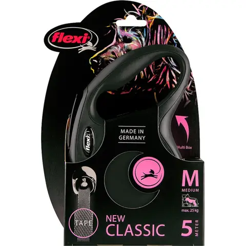 FLEXI Classic Tape Black M 5 meter