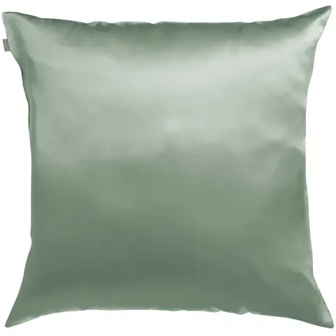 VIVARAISE Taie d’oreiller Ashley vert de gris - 65 x 65 cm